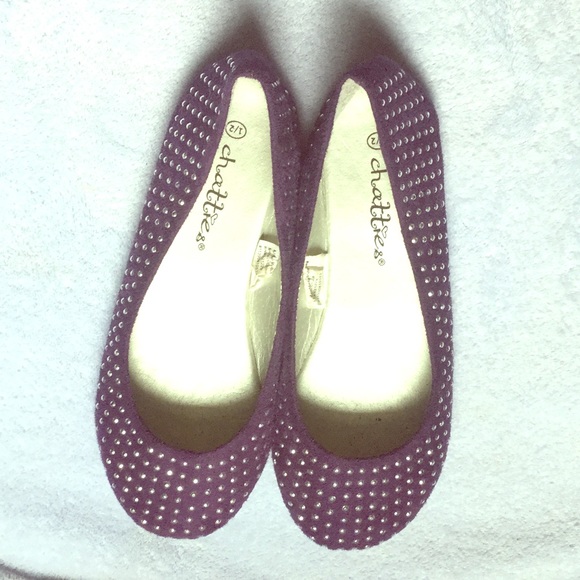 EUC Dark purple slip-ons - Picture 2 of 4